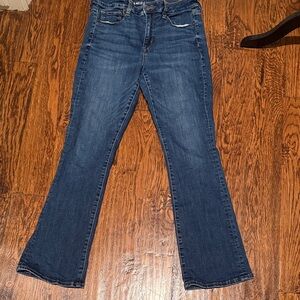 American Eagle Outfitters Dark Blue Flare Jeans